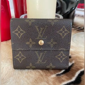 Vintages Louis Vuitton Canvas Bifold Wallet - France 92